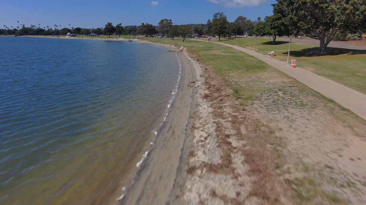 Blasian Babies DaDa Flies The Skydio 2+ Drone Around De Anza Cove, Mission Bay Park, San Diego, CA