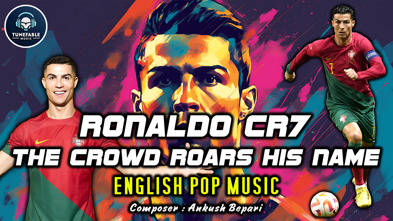 Ronaldo CR7 - The Crowd Roars His Name (Music Video) | TUNEFABLE MUSIC