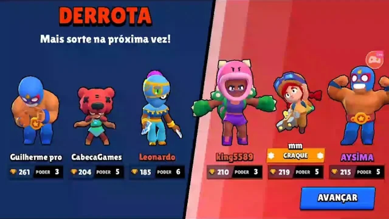 Veja a minha live de Brawl Stars!!