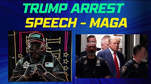 Trump Indictment response speech!