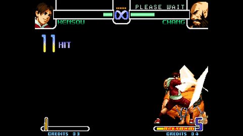 The King of Fighters 2002 Hack (KOF 2002, Neogeo arcade), Kensou Changes 1, ザ・キング・オブ・ファイターズ 2002