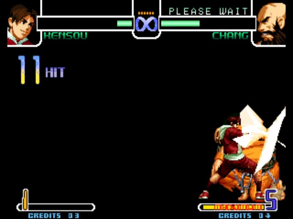 The King of Fighters 2002 Hack (KOF 2002, Neogeo arcade), Kensou Changes 1, ザ・キング・オブ・ファイターズ 2002