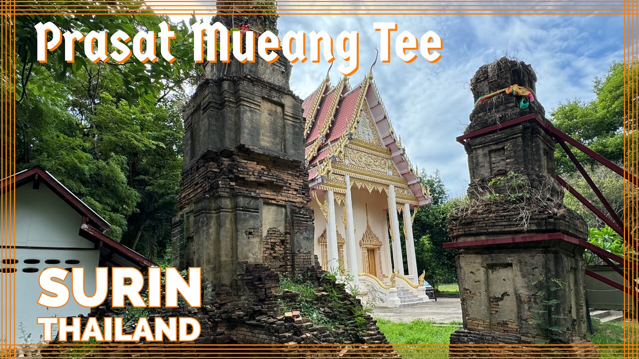 Prasat Muang Thi (Prasat Muang Tee) - Historic Temple Ruin - Surin Thailand 2024