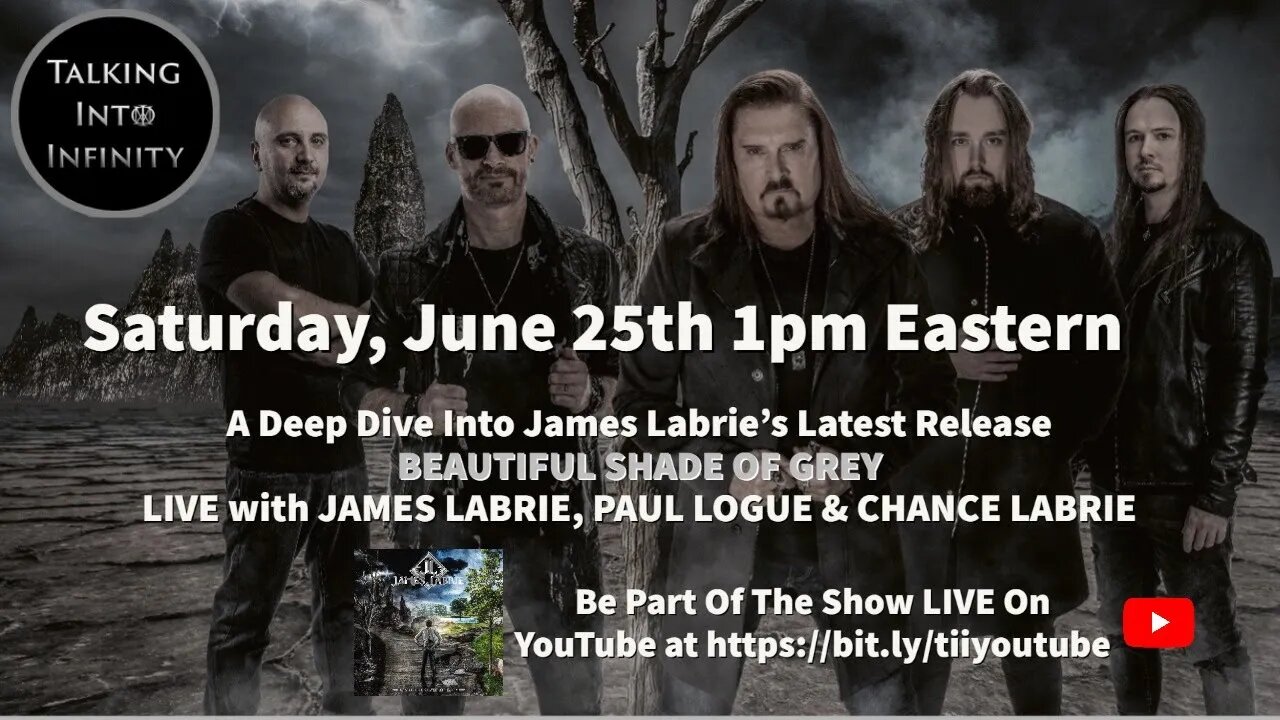 Talking Into Infinity – A Beautiful Shade Of Grey Album Deep Dive with James LaBrie!