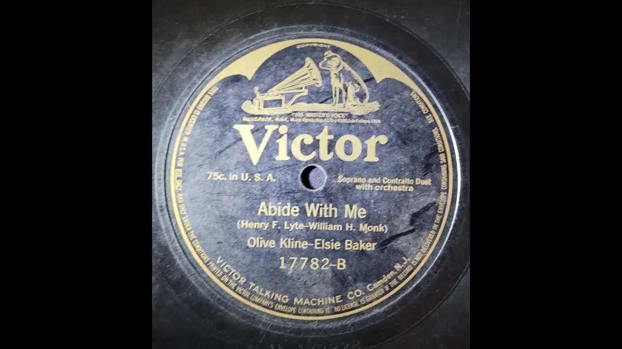 Olive Kline, Elsie Baker - Abide With Me