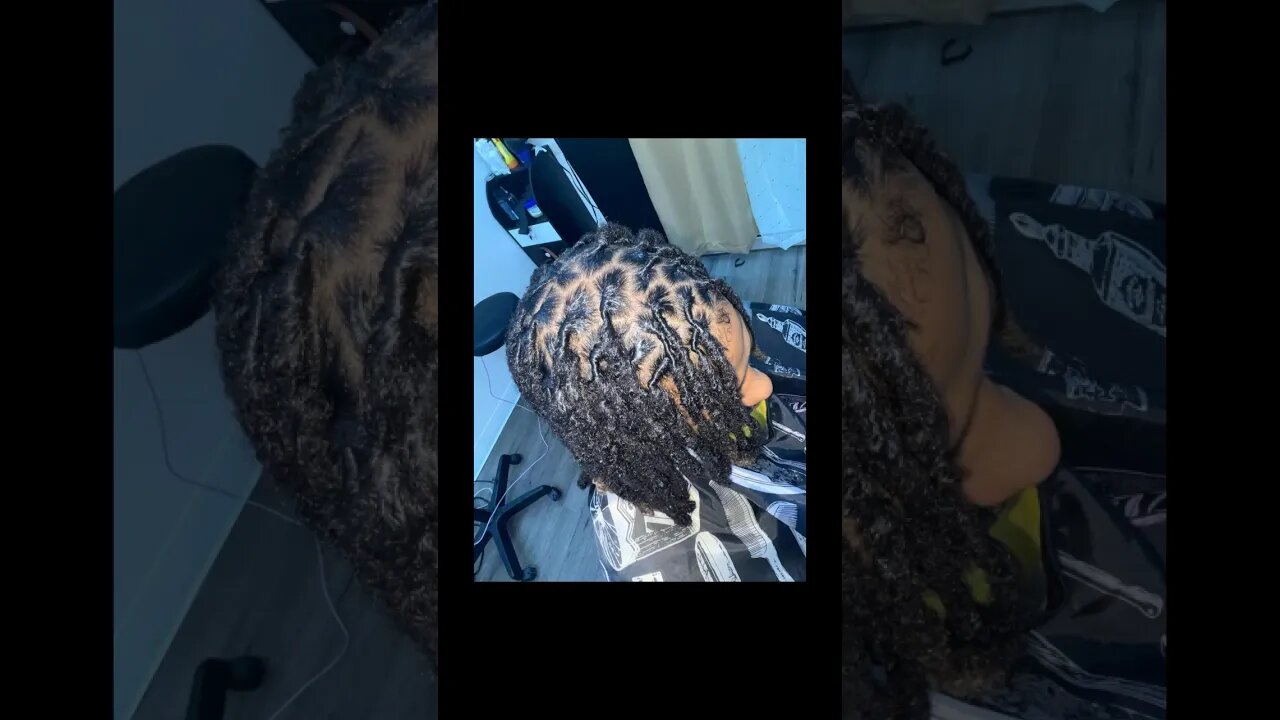 📸 & 💆🏾♂️ by locgoddesss on IG #dreadlocks #hairgrowth #dreadjourney #locsjourney #subscribe