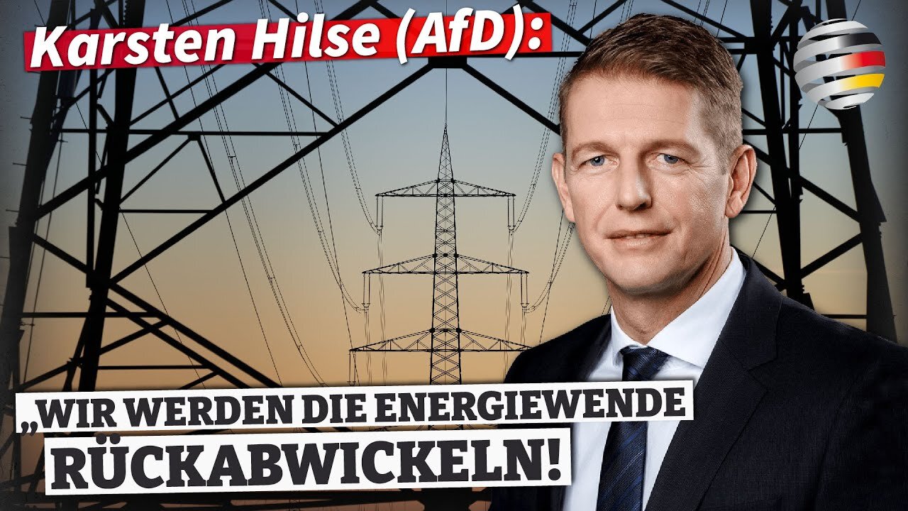 „Wir werden die Energiewende rückabwickeln!“Karsten Hilse (AfD)