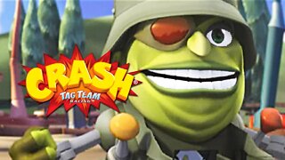 CRASH TAG TEAM RACING (PS2) #11 - Gameplay com o Von Clutch no Crash Bandicoot de PS2! (PT-BR)