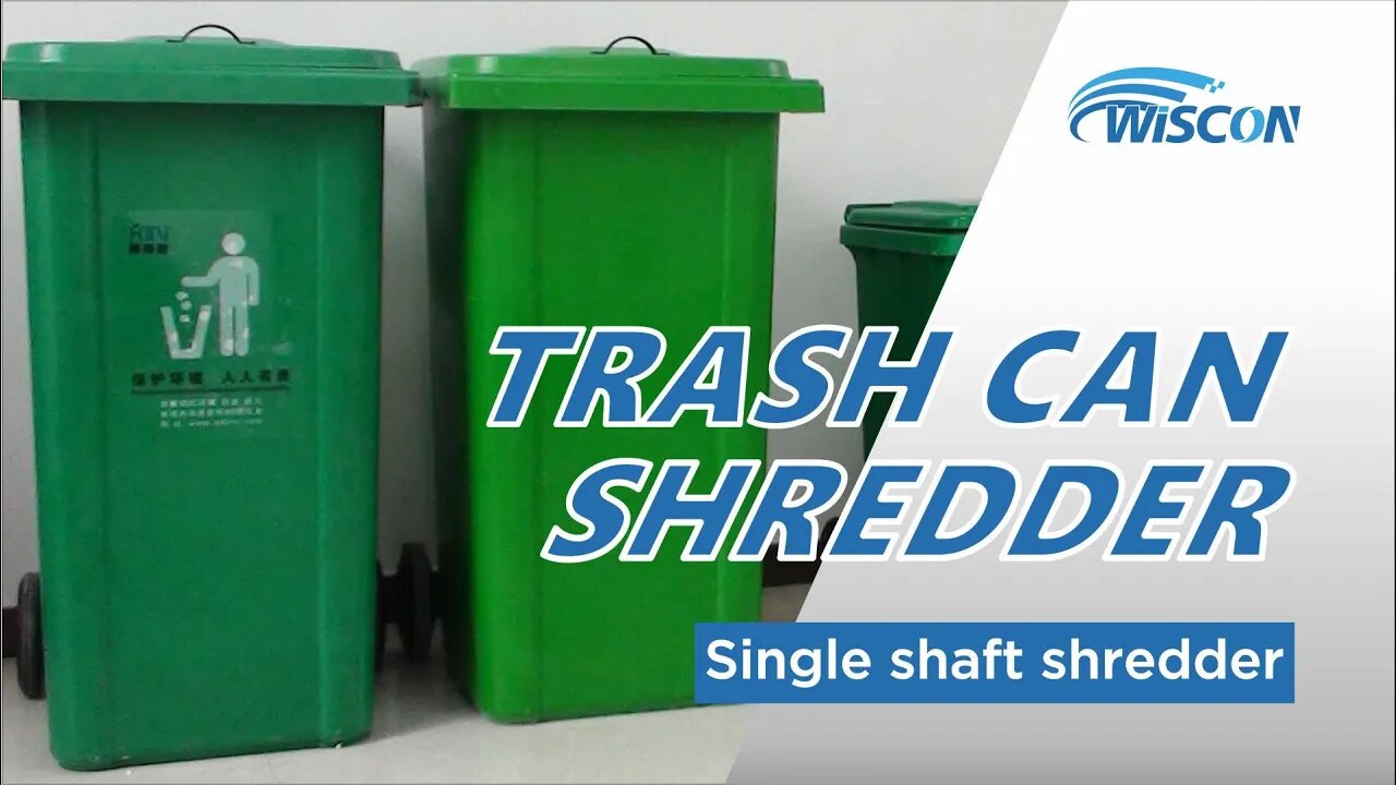 Wheelie Bin Shredder - Trituradora de Contenedores Con Ruedas - Broyeur pour Poubelle à Roulette