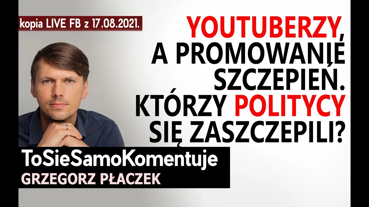 ❌ Którym youtuber'om płaci polski rząd, aby promowali szczepienia? Którzy politycy się zaszczepili?🆘