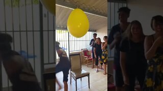 Desafio do balão com a turma da Dinedutra #explore #foryou