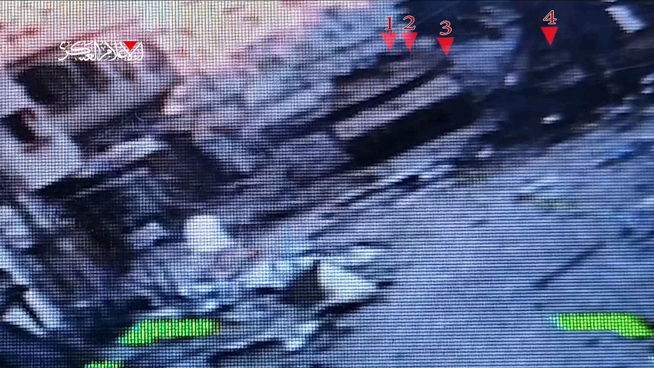 Al Qassam Brigades Kills 4 Israeli Soldiers and destroys a tank