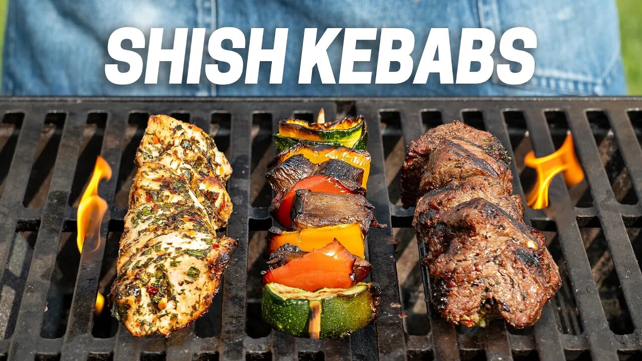 Perfect Grilled Shish Kebab Recipe.