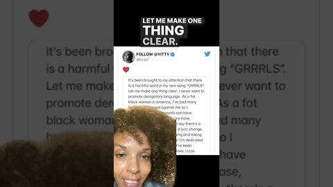 #lizzo changes lyrics for the woke left! #shorts