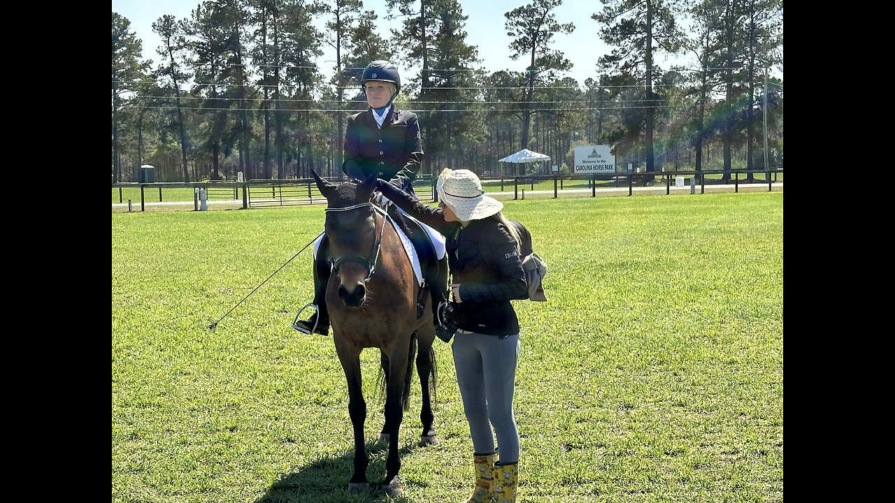 Holly riding T-Bone (second class - part I: the quacker)