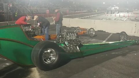 SEMA IGNITED 2019 NITROMETHANE DRAGSTER CACKLEFEST