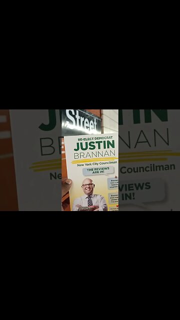 fuck Justin Brannan. vote for Ari Kagan on November 7th 2023 #garbage #vote #nyc #brooklyn #bayridge
