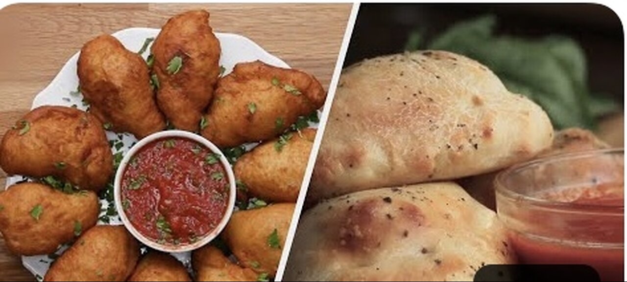 Crispy and Cheesy Calzones Recipes