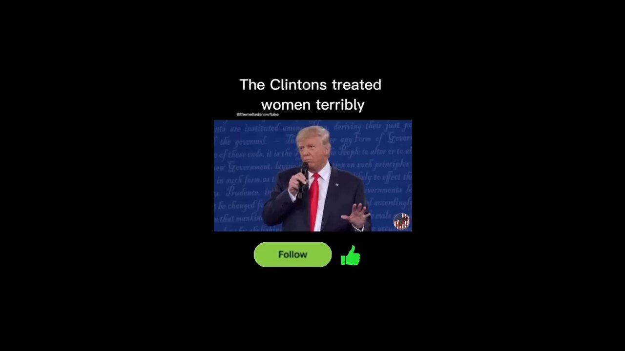 The Clintons treated women terribly