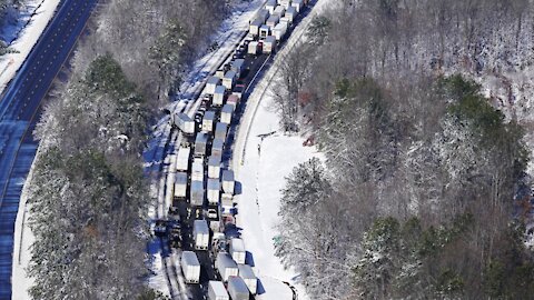 VDOT: No One Stranded On I-95 After Hours Of Being Trapped