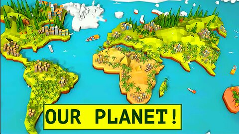 Our Planet Children Cartoon - 7 Continents Cartoon - Animated Cartoon for Kids - Cartoon for Toddler