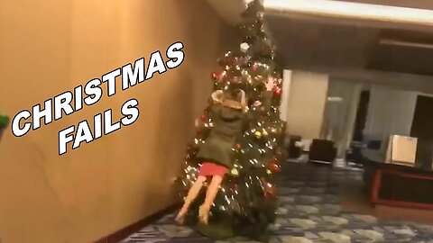 TRY NOT TO LAUGH WATCHING FUNNY CHRISTMAS FAILS VIDEOS