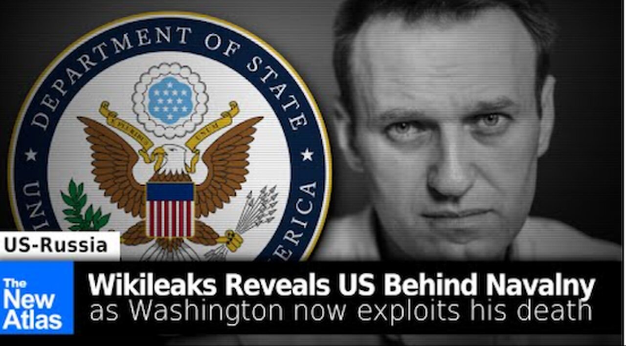 Wikileaks Reveals Alexei Navalny's US Funding as Washington Exploits His Death