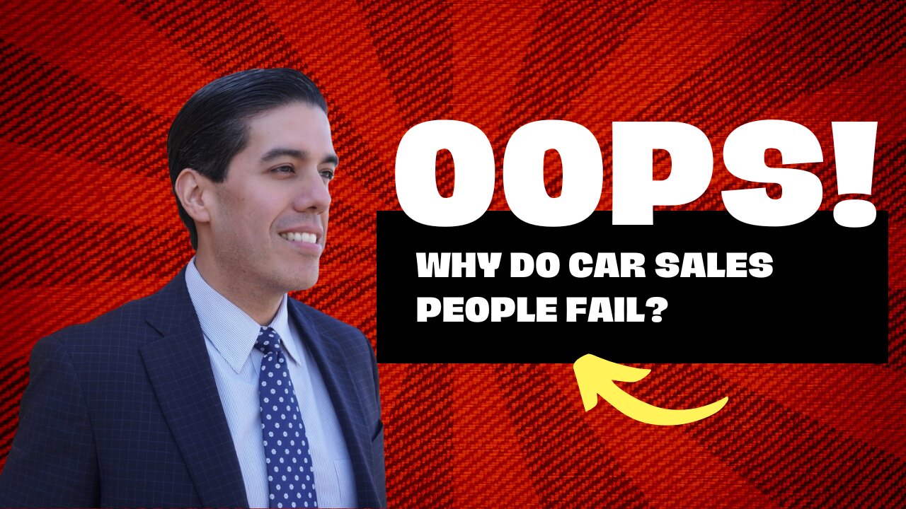 Why Do Sales People Fail?