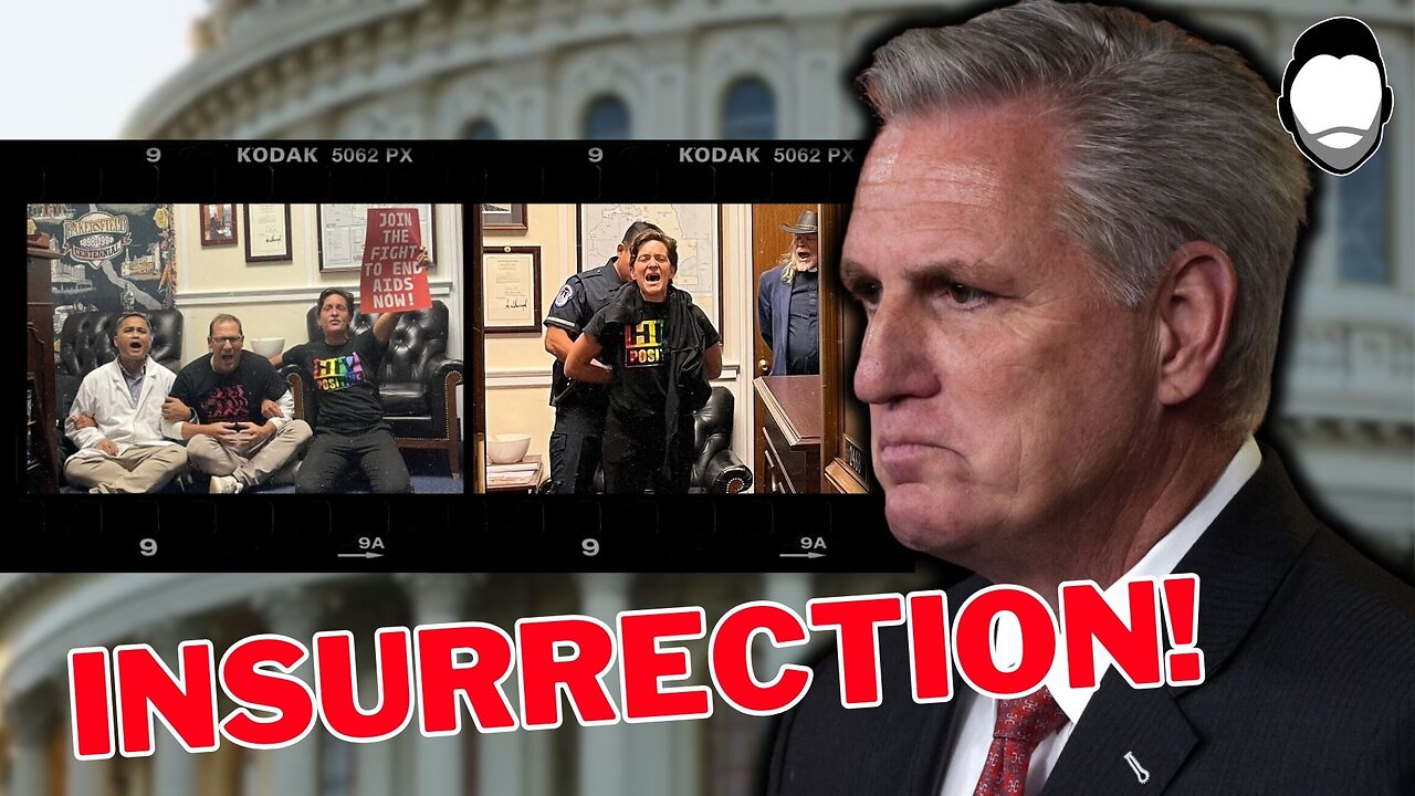 Left INSURRECTS Kevin McCarthy's Capitol Office