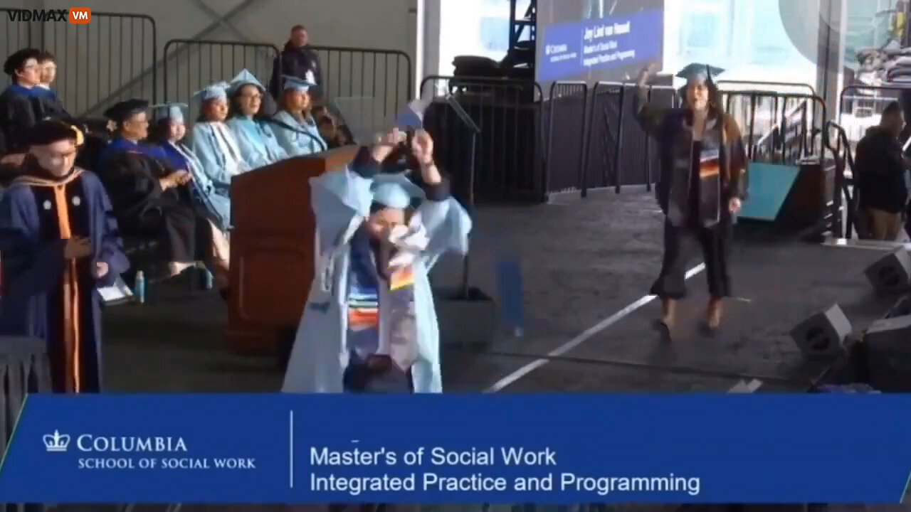 A Low-IQ Gener-Whatever Rips Up Her Diploma During Graduation