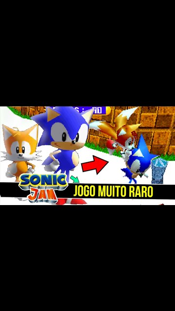 JOGO mais RARO do Sonic ?! | Sonic Jam #shorts