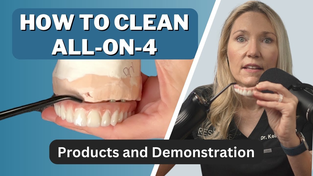 Cleaning All-on-4 Dental Implants: Products & Demo