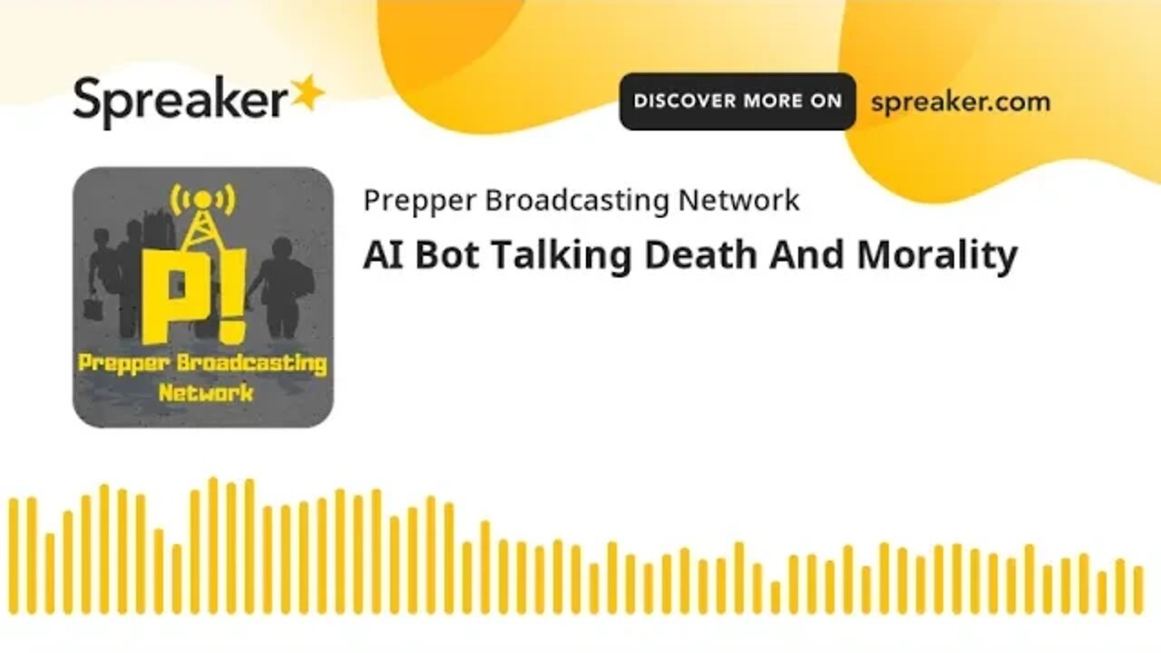 AI Bot Talking Death And Morality