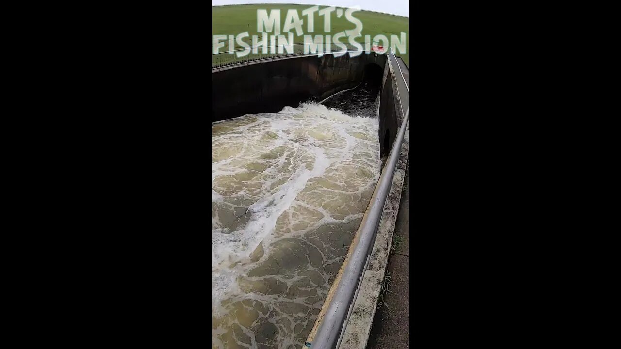 Fishing a SPILLWAY RELEASE! (short version)