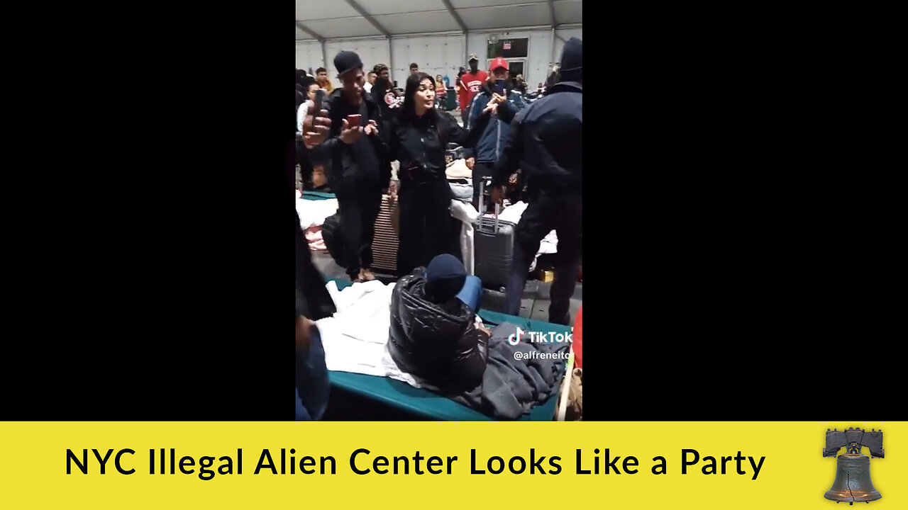 NYC Illegal Alien Center Looks Like a Party