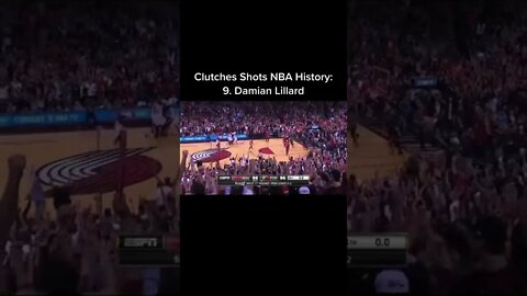 Clutches Shots NBA History #shorts