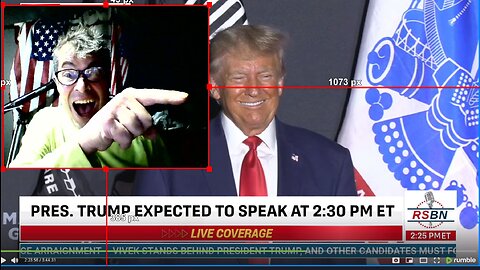 LIVE: Reaction to Trump New Hampshire BURNING HOT FIRE Address