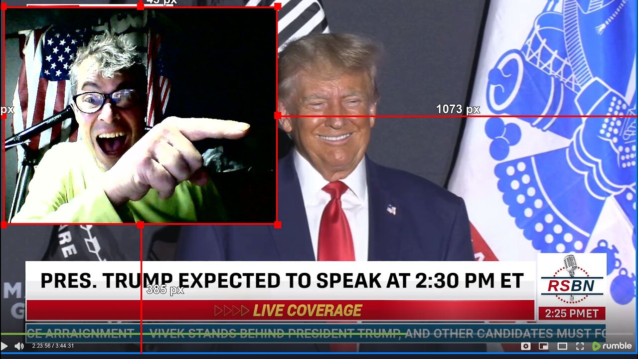 LIVE: Reaction to Trump New Hampshire BURNING HOT FIRE Address