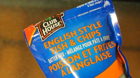 Club house English style fish & chips batter mix review, worst English batter mix, completely randim