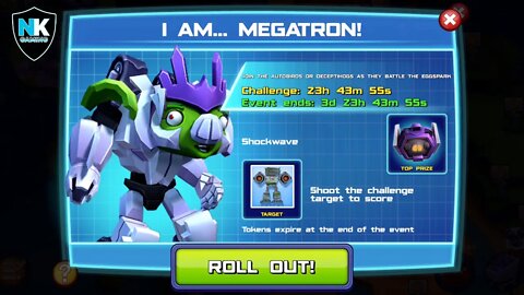 Angry Birds Transformers 2.0 - I Am... Megatron! - Day 3 - Featuring Dark Megatron