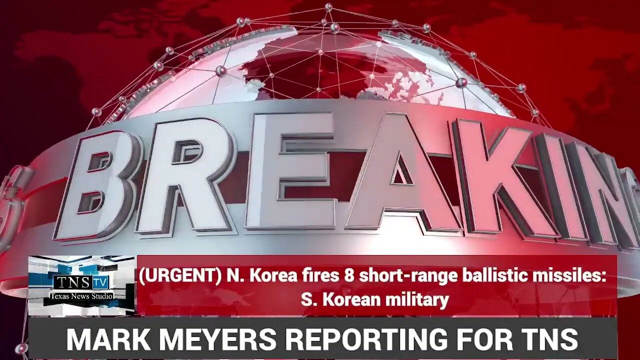 (URGENT) N. Korea fires 8 short-range ballistic missiles: S. Korean military