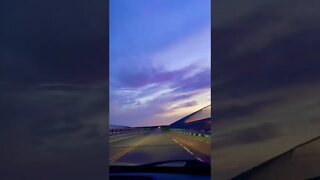 Timelapse drive by the beach