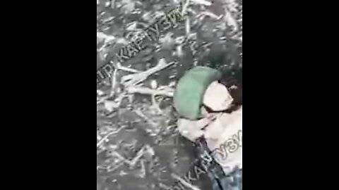 Footage of the first wave of North Korean troops getting obliterated on the ground and with drones