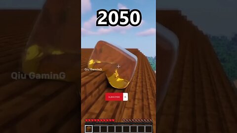 Minecraft 2023 vs 2050 😨...#shorts