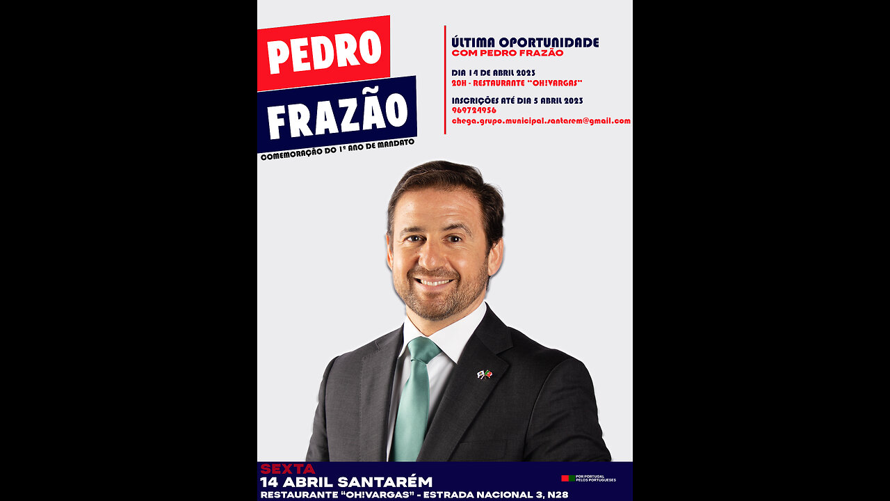 1º JANTAR COMEMORATIVO | PREDRO FRAZÃO