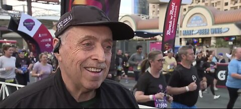 "Mr. 199" runs Rock N Roll Half Marathon