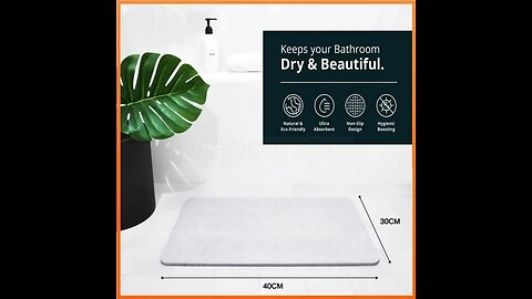 Stone Bath Mat for Bathroom Stone Shower Mat Diatomaceous Earth Mat