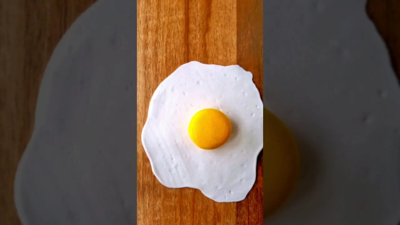 lets make an omlet #polymerclay #clayart #clay #shorts #creativeart