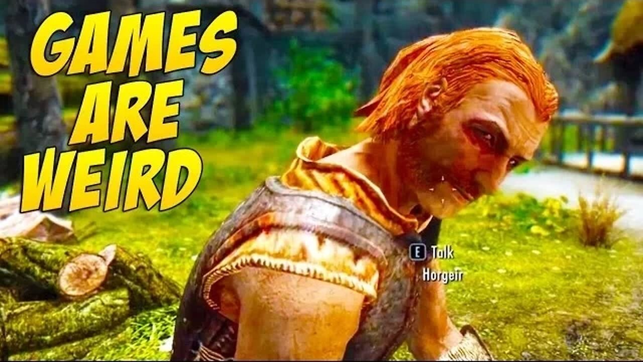 Funny Skyrim Face - Games Are Weird 117