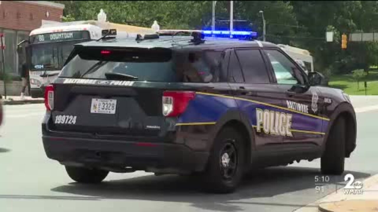 Wells Fargo Bank robbed in West Baltimore, suspect crashed car into vacant building